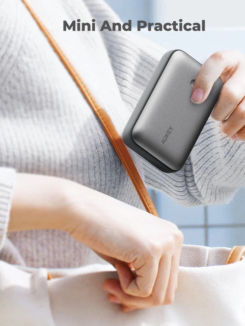  AUKEY Spark Mini 20000mAh Compact Fast Charging Power Bank
